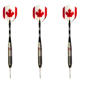 Canada Flag Steel Tips Darts
