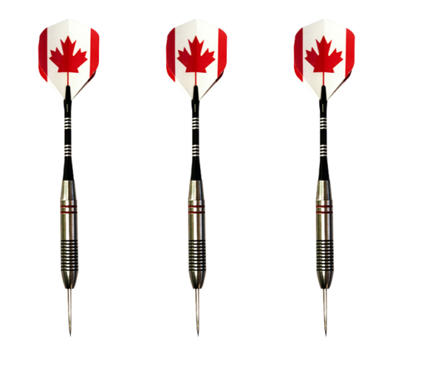 Canada Flag Steel Tips Darts